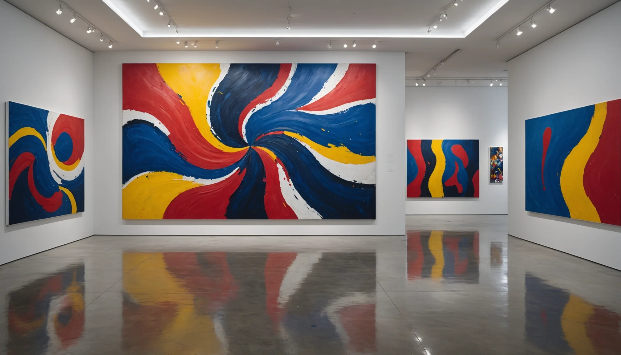 Plongez dans le mystère vibrant de l'art abstrait contemporain