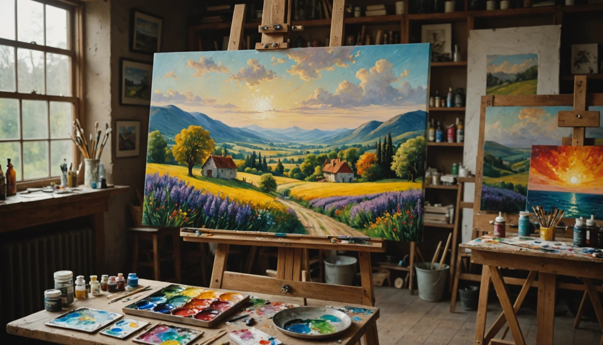 Techniques de peinture à l'huile : créez des détails captivants et puissants